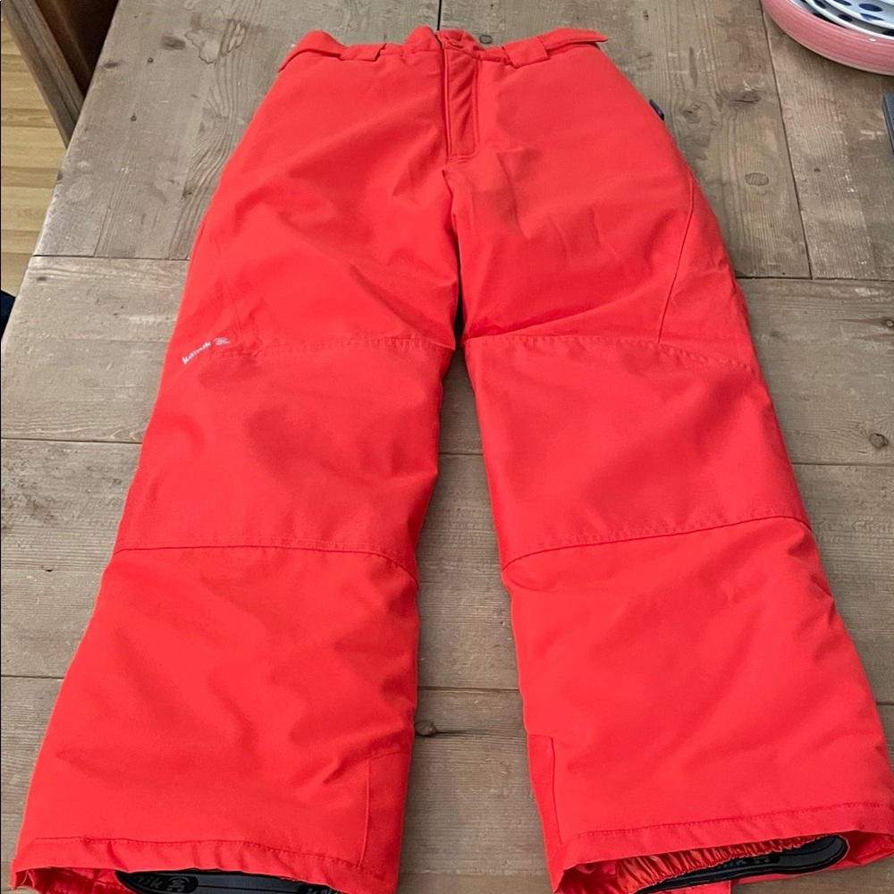 Kamik Bright Red Kids Snow Pants